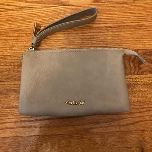 Taupe wristlet